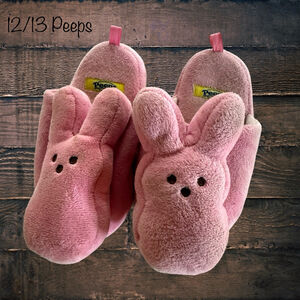Size 12/13 Peeps Bunny Slippers PLAY